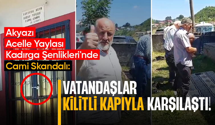 Binlerce kişinin katıldığı organizasyonda yapılacak iş mi bu; Müslüman’a gavur eziyeti!