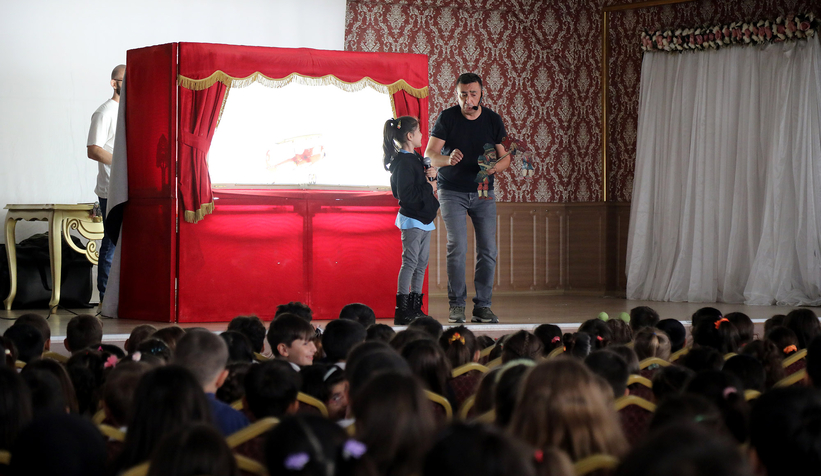 Binlerce öğrenci bu etkinliğe hayran kaldı