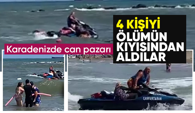 Bir aile az kalsın boğuluyordu