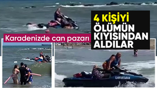 Bir aile az kalsın boğuluyordu