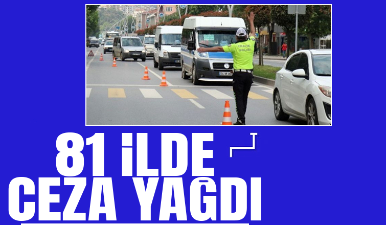 Bir haftalık trafik denetim raporu açıklandı