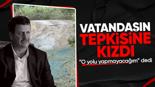 Bir kişi öldü vatandaş tepki gösterdi başkan rest çekti