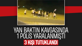 Bir polisin yaralandığı kavgada 3 kişi tutuklandı