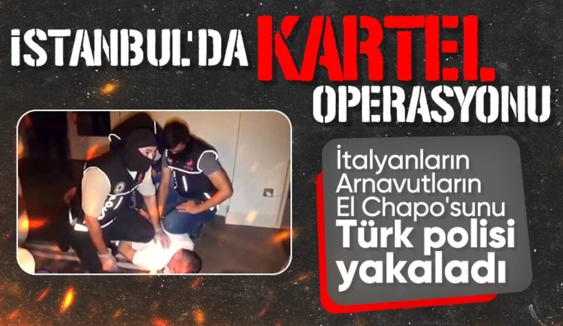 Bir uyuşturucu baronu daha paketlendi! Kartel Operasyonu'ndan tam isabet