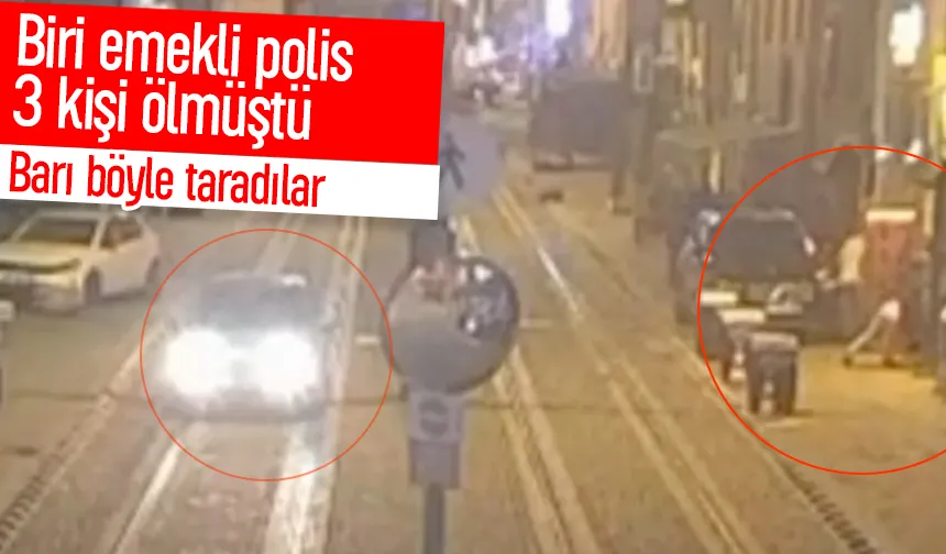 Biri emekli polis 3 kişi ölmüştü; Dehşet anları kamerada