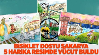Bisiklet Dostu Şehir Sakarya resim yarışması sonuçlandı