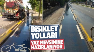 Bisiklet Şehri Sakarya'da bisiklet yollarını yaz mevsimine hazırlıyor