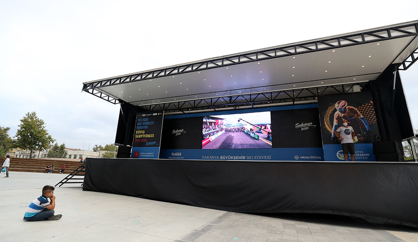 Bisiklet şampiyonası tanıtım tırı Sakarya’dan yola çıktı