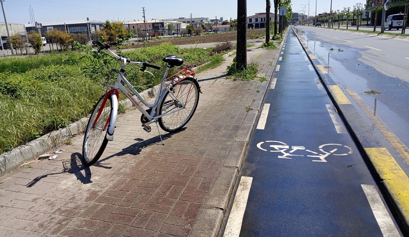 Bisiklet yolları yaza hazırlanıyor