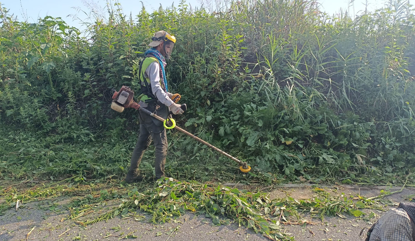 Bisiklet yollarında kapsamlı temizlik