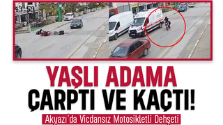 Bisikletliye Çarpan Motosikletli Firar Etti