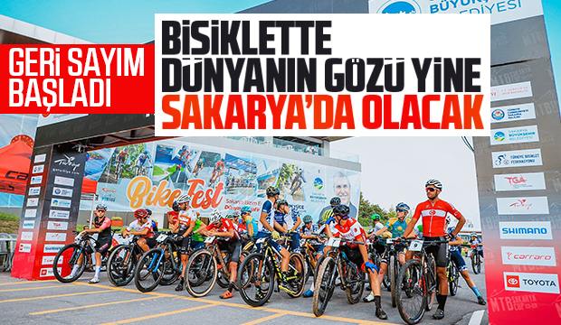 Bisiklette dünyanın kalbi Sakarya’da atacak
