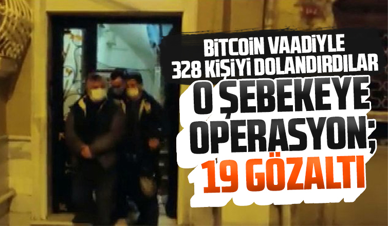 Bitcoin vaadiyle 328 kişiyi dolandırdılar
