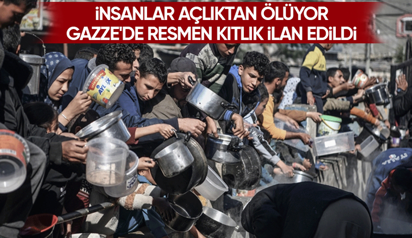 BM, Gazze'de resmen kıtlık ilan etti