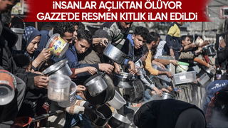 BM, Gazze'de resmen kıtlık ilan etti