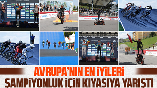 BMX European Cup'ta kazananlar belli oldu