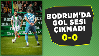 Bodrum FK 0 Sakaryaspor 0