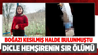 Boğazı kesik halde bulunan genç hemşirenin otopsisi sürüyor