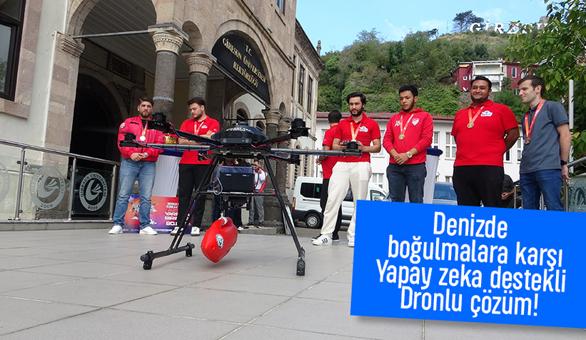 Boğulmalara dronlu çözüm; hayat kurtaracak!