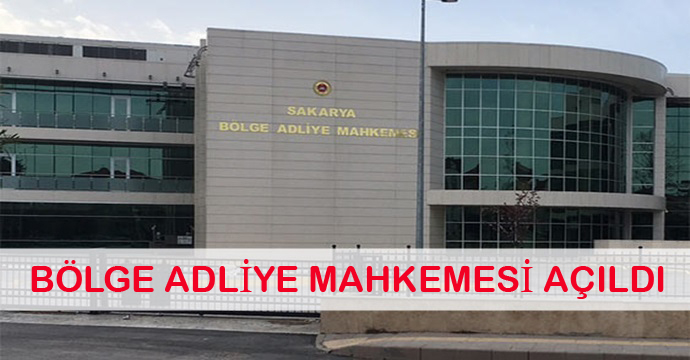Bölge Adliye resmen açıldı