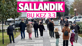 Bölge beşik gibi; 3.3'lük yeni deprem