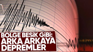 Bölge beşik gibi; Arka arkaya depremler