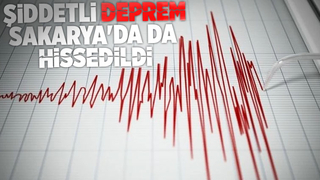 Bolu'da deprem. Sakarya'da da hissedildi