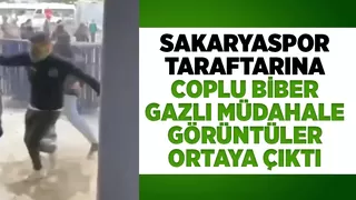 Bolu'da Sakaryaspor taraftarına coplu müdahale