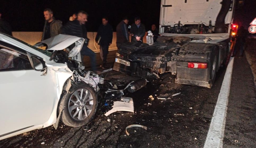 Bolu Dağı çıkışında kaza: 1'i ağır 2 yaralı