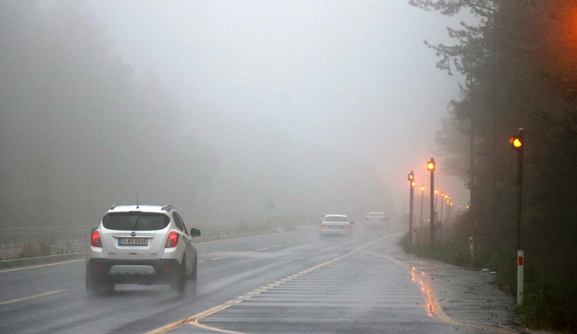 Bolu Dağı'nda görüş mesafesi 20 metreye düştü