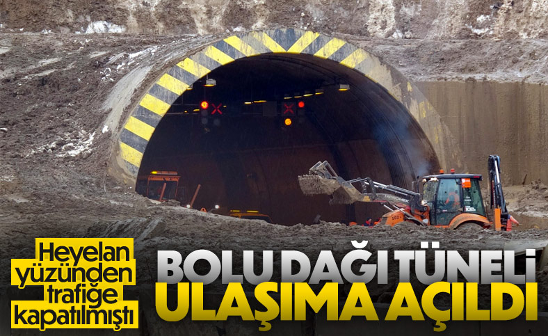 Bolu Dağı Tüneli trafiğe açıldı