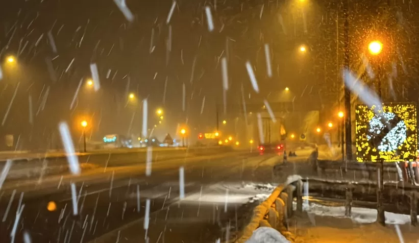 Bolu Dağı’nda yoğun kar yağışı: Görüş mesafesi 40 metreye düştü