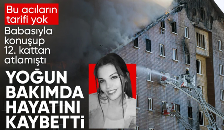 Bolu'daki yangın faciasında 12'nci kattan atlamıştı: Şevval Şahin'den acı haber geldi