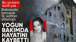 Bolu'daki yangın faciasında 12'nci kattan atlamıştı: Şevval Şahin'den acı haber geldi