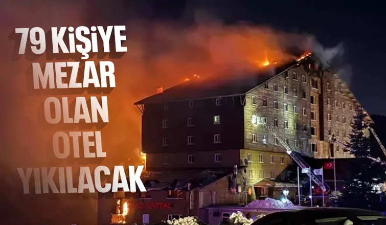 Bolu Kartalkaya'da 78 kişiye mezar olan otel yıkılacak