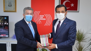 Bolu Valisi Ümit’ten Sakarya BİK Müdürü Çorbacı’ya ziyaret