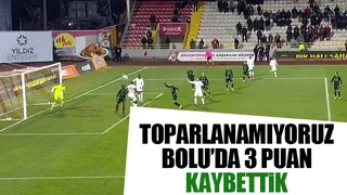 Boluspor: 1 Sakaryaspor:0