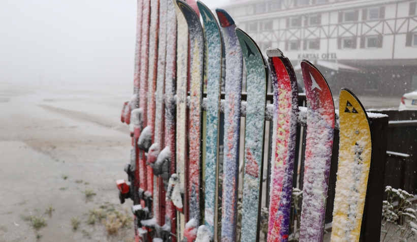 Bolu’ya yılın ilk karı düştü
