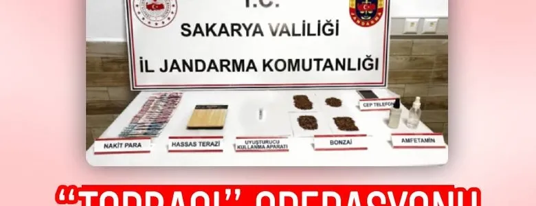Bonzai ve sıvı amfetamin ele geçirildi