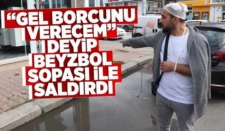Borcunu almaya gittiği yerde canından oluyordu