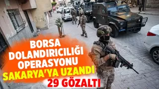 Borsa dolandırıcılığında 29 şüpheli gözaltına alındı