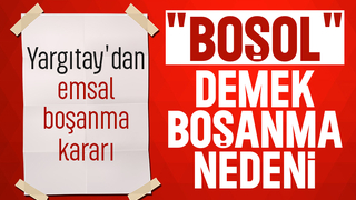 Boşanma davaları için emsal karar