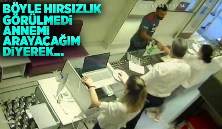 Böyle hırsızlık görülmedi