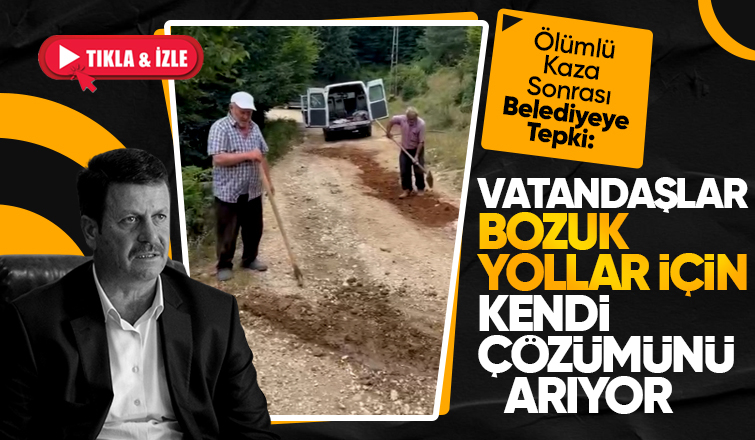 Bozuk Yol Vatandaşları İsyan ettirdi: Belediyeden Çözüm Bekliyoruz!