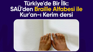 Braille alfabesiyle Kur'an eğitimi başlıyor