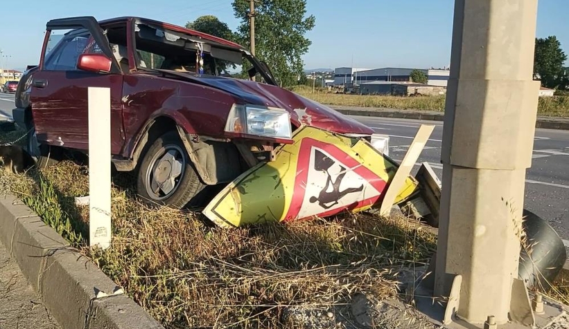 Bu araçtan yara almadan kurtuldular