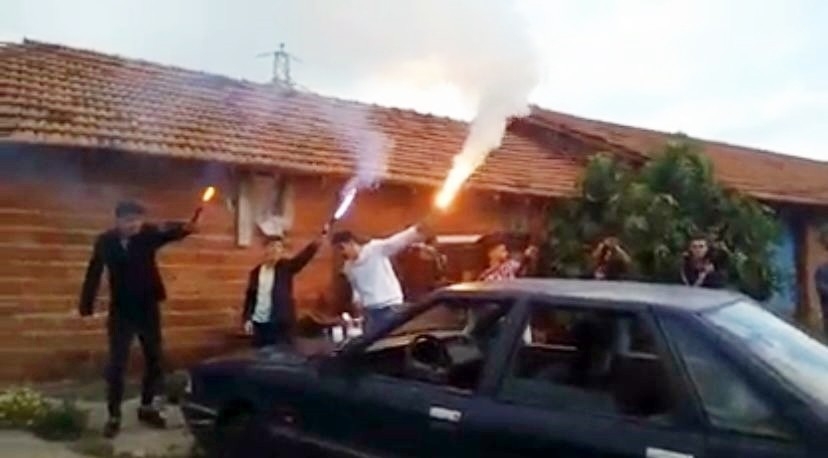 Bu da asker karşılama magandaları