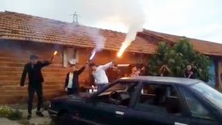 Bu da asker karşılama magandaları