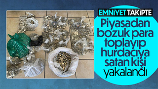 Bu da oldu; Tedavüldeki paraları hurdacıya sattı