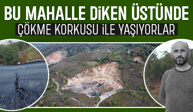 Bu mahalle çökme korkusu ile yaşıyor